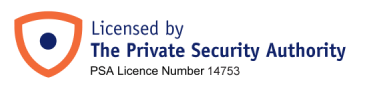 Licensed by The Private Security Authority, PSA Licence Number 14753