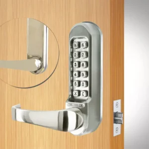 Codelocks CL515 mortice latch PBL stainless steel - view 3